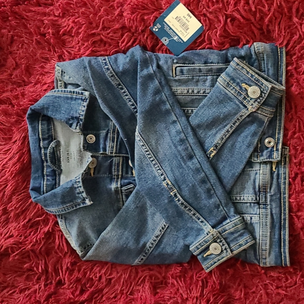 Arizona Kid's Jean Jacket Unisex XXS   4-5